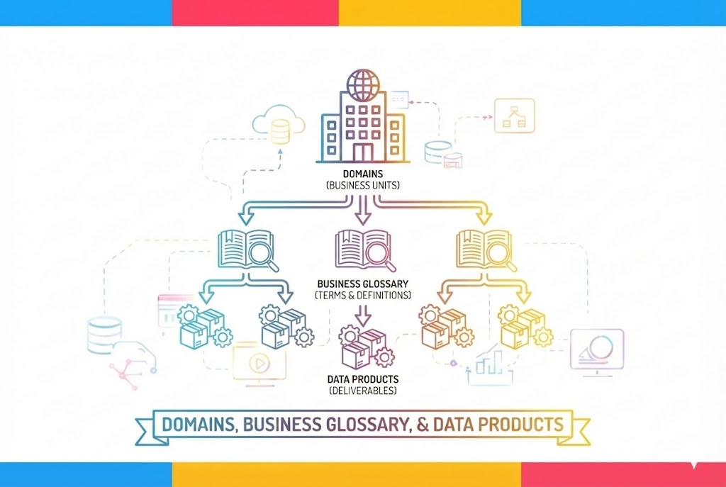 Domains, Business Glossary, and Data Products