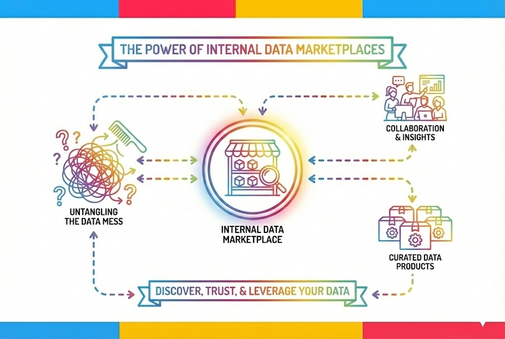 The Power of Internal Data Marketplaces in Untangling the Data Mess